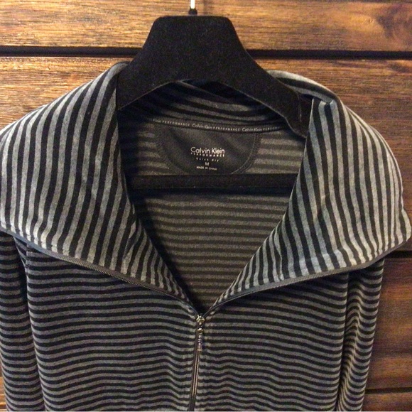 Calvin Klein Velour Jacket - Picture 7 of 7